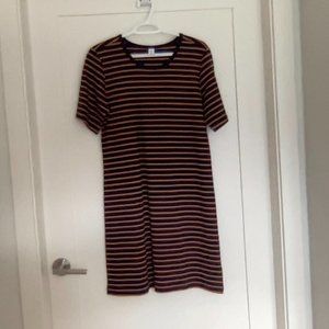 Old Navy Dress (Navy/Gold)